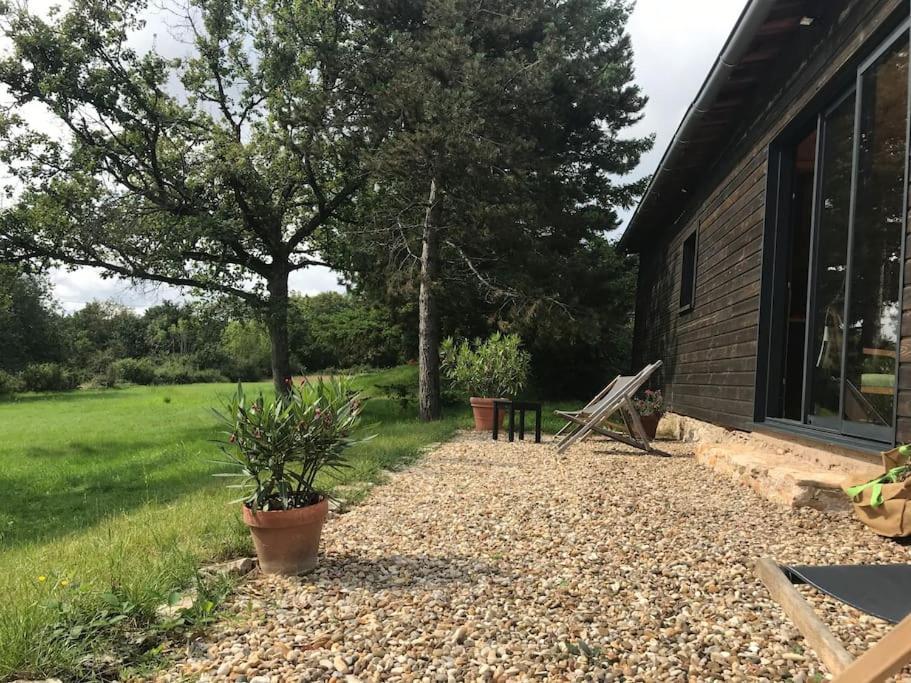 Maison De Bois En Pleine Nature A 20 Min De Beaune Montceau-et-Echarnant Zewnętrze zdjęcie